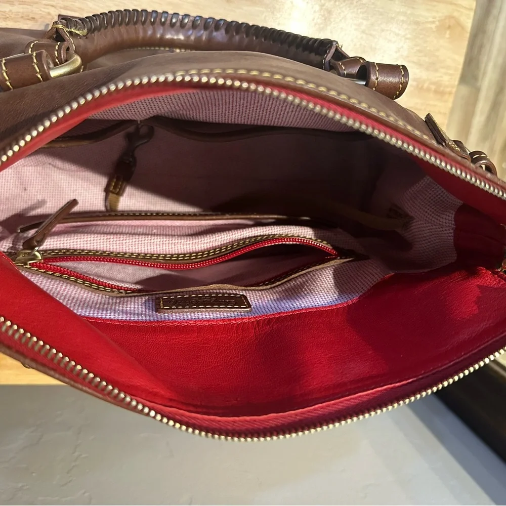 Dooney & Burke. Brown Leather Bag